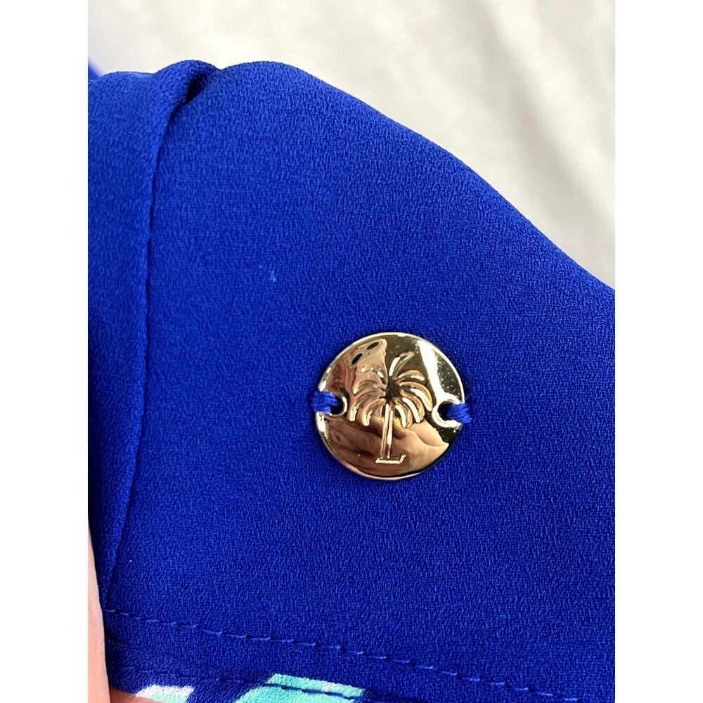 Lilly Pulitzer Reversible Florin dress Nest to Nothing/Twilight blue, size XXS - Picture 7 of 9